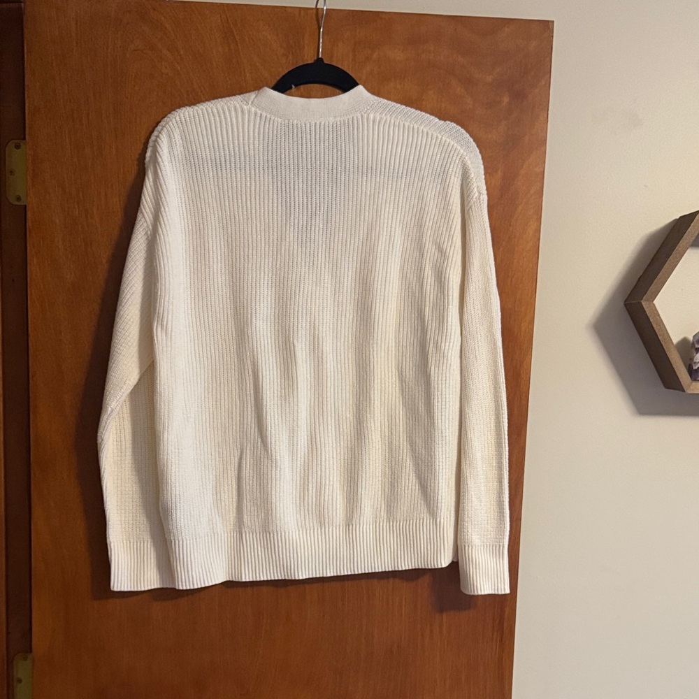 Ivory Button-Up Cardigan - Picture 3 of 3